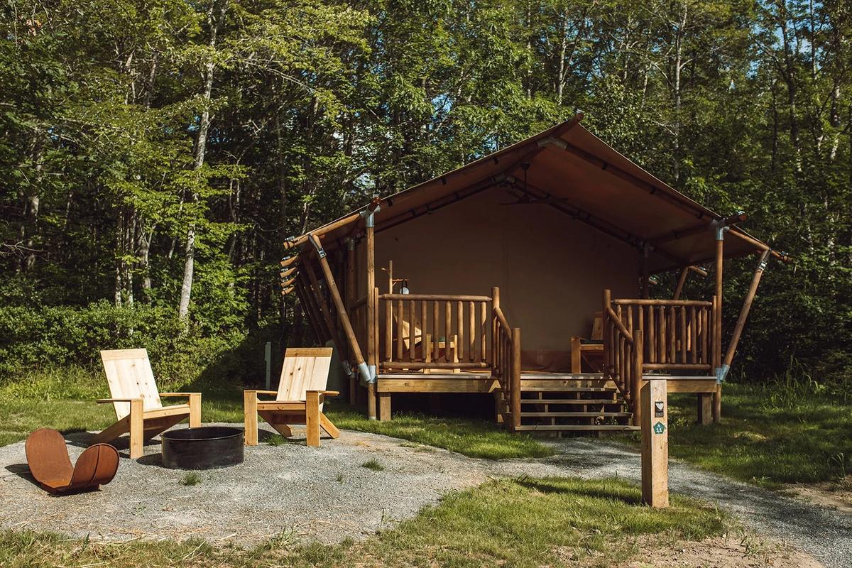 Terramor Outdoor Resort in Town Hill, Maine