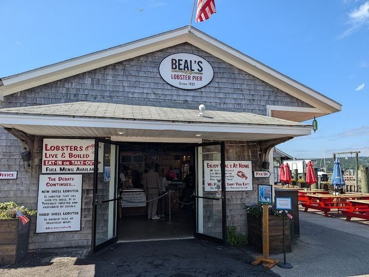 Beal's Lobster Pier in Southwest Harbor, Maine