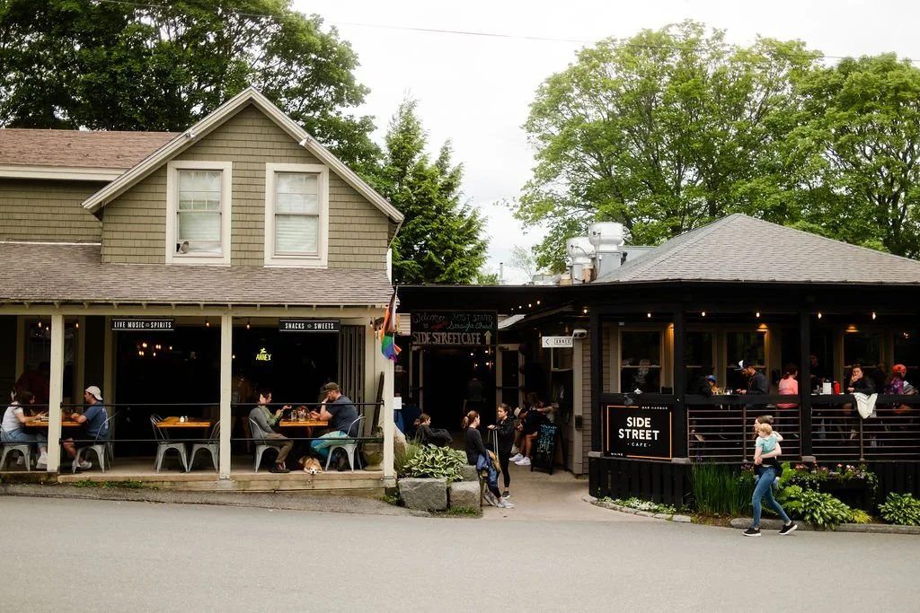 Side Street Cafe in Bar Harbor, Maine