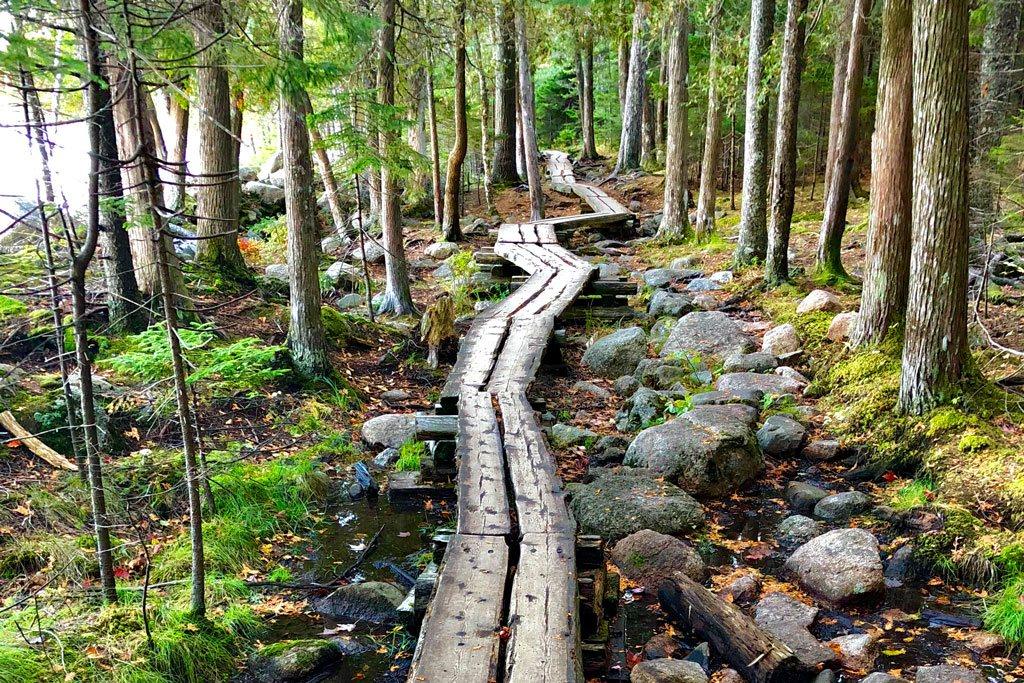 Jordan Pond and the Bubbles in Acadia National Park
