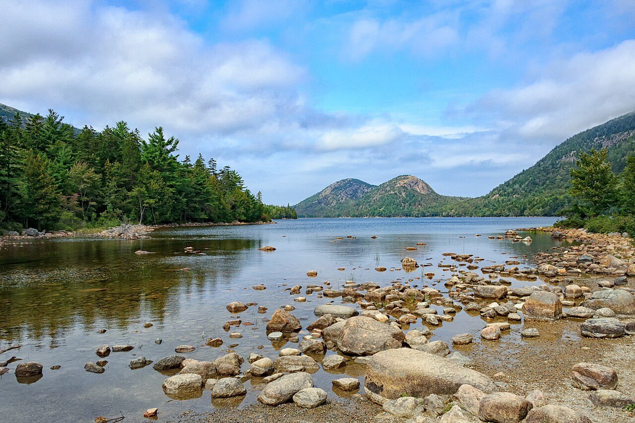 Jordan Pond near Seal Harbor, Maine